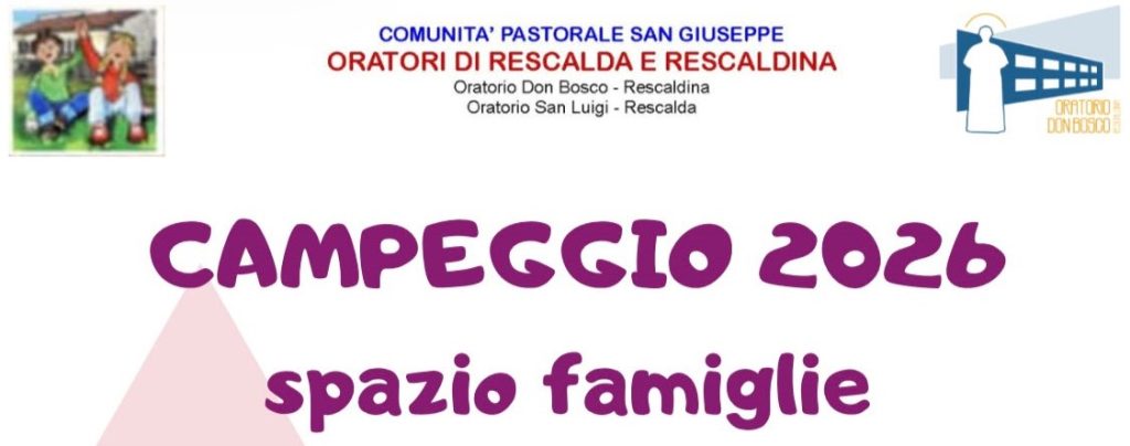 Campeggio Famiglie 2026 tit