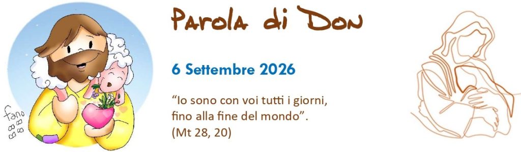 25_Editoriale_Parola di Don_6 Settembre 2026_header