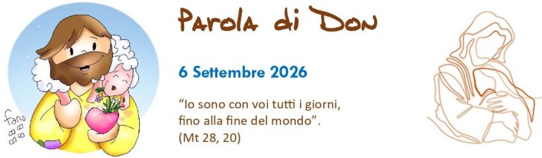 25_Editoriale_Parola di Don_6 Settembre 2026_header