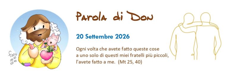 26_Editoriale_Parola di Don_20 Settembre 2026_page HEADER