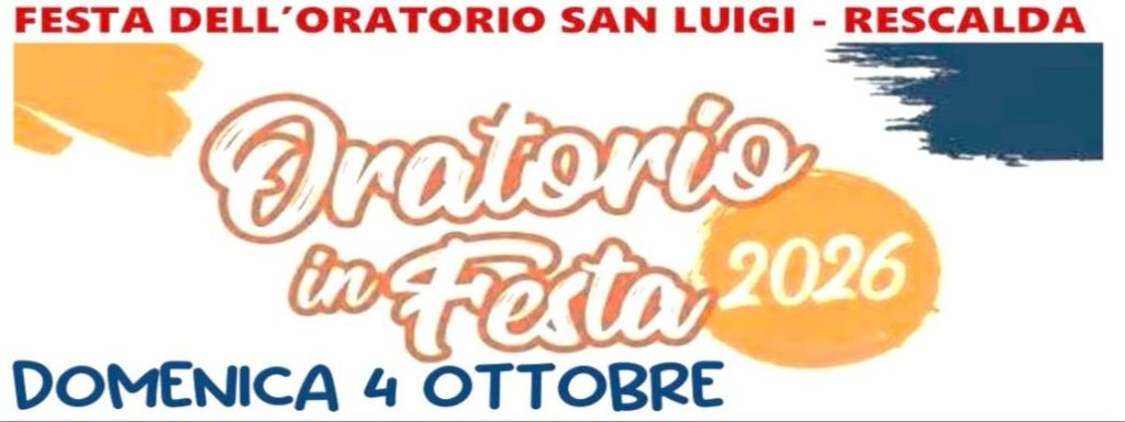 festa Oratorio rescalda Header 2026